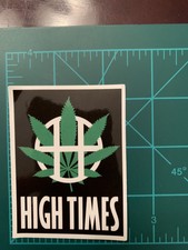 High Times Magazine Skate Skateboard Sticker Laptop Cell Phone Decal Cb