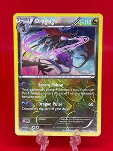 Juego de cartas coleccionables Pokémon Dragalge 86/122 X&Y punto de ruptura holograma inverso raro inglés 2016 LP - Imagen 1 de 2
