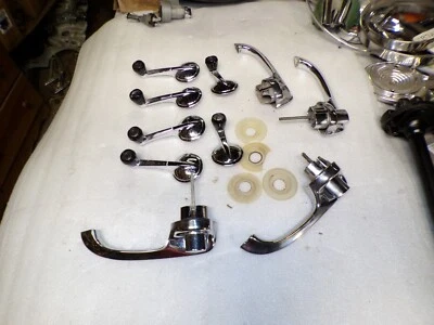 1960 Chevy Belair-Brookwood 4 door handles   D floor - Image 1 of 3