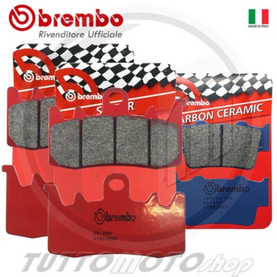 Pastiglie BMW F 900 R 2020 2021 2022 2023 /Kit BREMBO SA sint. ant. + post. F900 - Immagine 1 di 4
