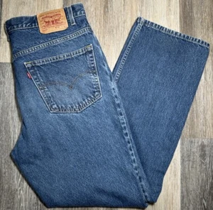 Levi's 517 Jeans Herren (36x31) Bootcut Medium Wash Blau Denim Hose Vintage - Bild 1 von 11