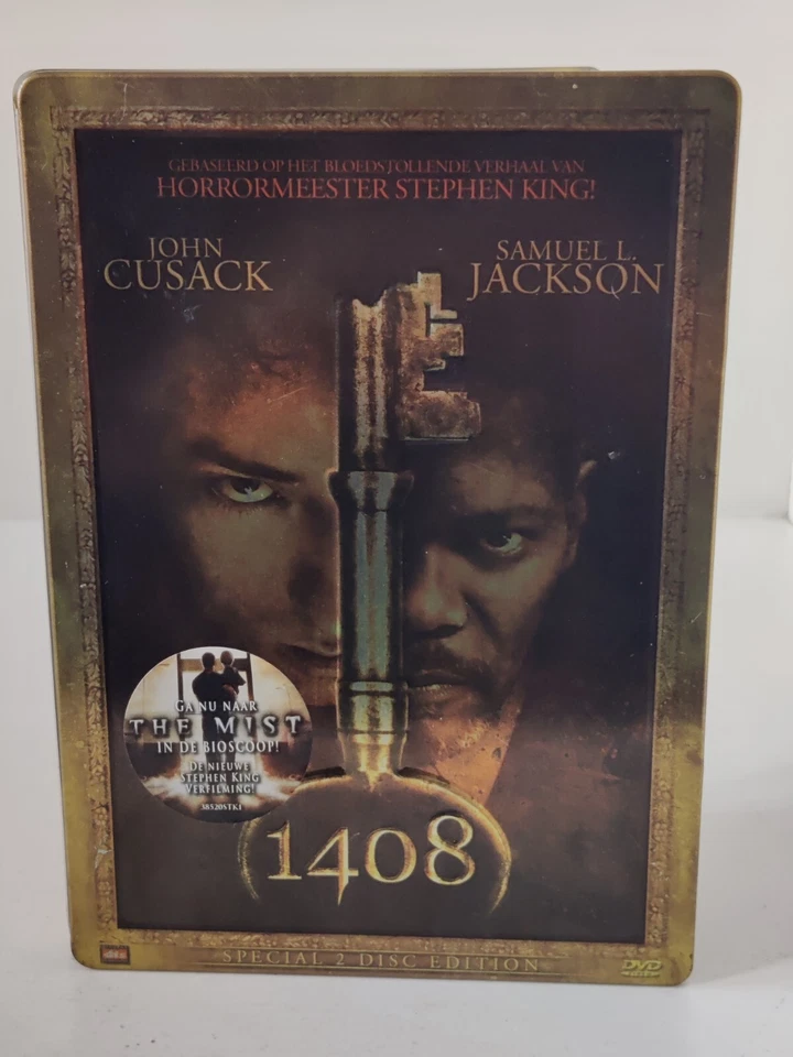 Stephen King 1408 Samuel L Jackson Limited Edition Steelbook DVD PAL 2 Free P&P - Bild 1 von 3