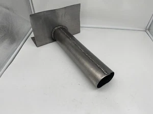 uscita tetto piano piombo 100 mm scivolo 450 lungo piombo tetto flst - Foto 1 di 4