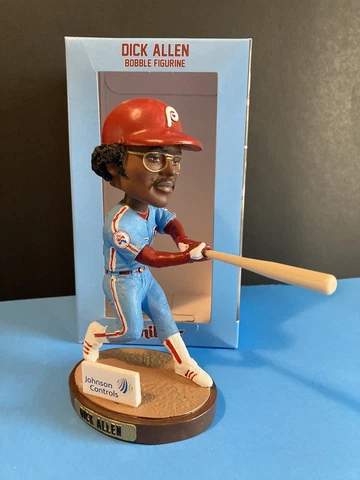 DICK ALLEN Philadelphia Phillies Blue Variant Bobblehead 6/9/23 CBP Exclusive Cover
