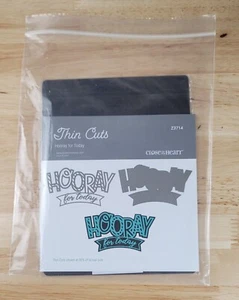 Close To My Heart HOORAY FOR TODAY #Z3714 Thin Cuts CTMH - Picture 1 of 3