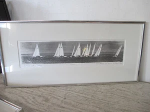 WALTER DUBOIS RICHARDS Pencil Signed Litho "E22's at Mask" 101/115 - Bild 1 von 6