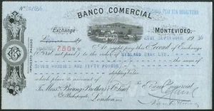 Uruguay, Banco Comercial, Montevideo to Baring Brothers & Co. Ltd., 1936 - Picture 1 of 1