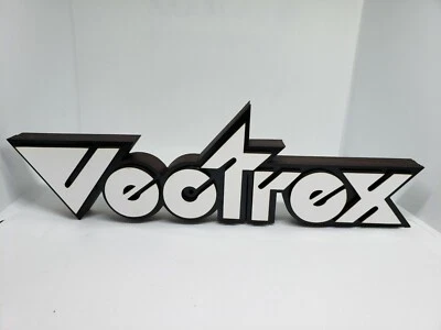 Vectrex Logo Sign perfect for the gameroom (Atari show it off)(sega, nes,snes) - Image 1 of 4