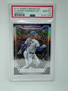 *PSA 10* Vladimir Guerrero Jr. 2019 Chronicles Obsidian RC #7 Toronto Blue Jays - Picture 1 of 2