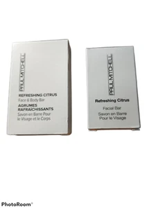 Lote de 2 jabones refrescantes cítricos faciales, faciales y corporales 1,93 oz - Imagen 1 de 2