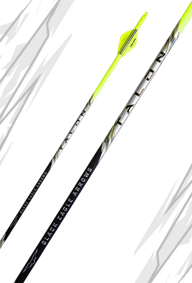 Garra de águila negra flechas con cresta amarilla 350 columna 6-pk .003 Foto 1 de 1