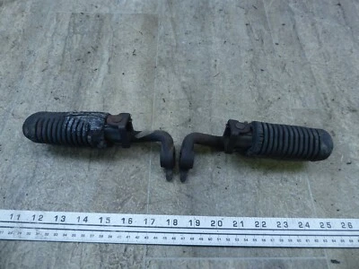 Yamaha XJ650 1981 Maxim Y580-1) Juego de estriberas delanteras izquierda y derecha Foto 1 de 4