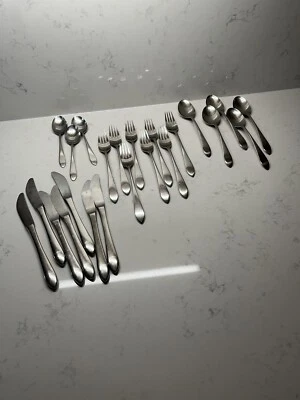 23 Pc WMF Cromargan Germany Stainless Flatware Set - Satin Stuart w/ Pointed Tip - Image 1 of 4