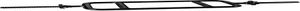 Solid Olympic Tricep Hammer Curl Weight Bar with Collars Black FREE SHIPPING - Picture 1 of 12