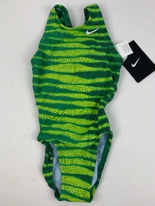Nike Performance One Piece Swimsuit Swimwear Girls Competition Swim Suit NWT 20 - Picture 1 of 22
