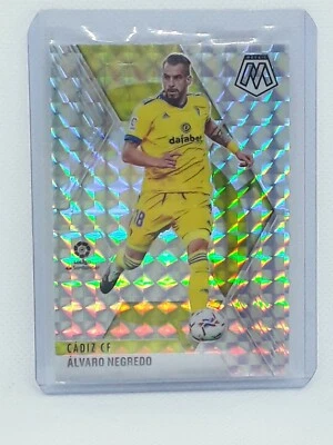 Alvaro Negredo 2020-21 Panini Mosaic La Liga Soccer - #46 SILVER MOSAIC - Cadiz - Image 1 of 2