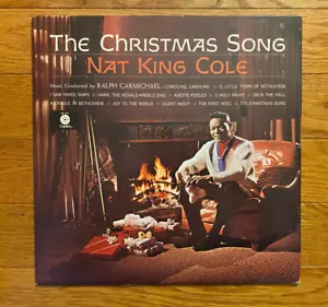 Nat King Cole - The Christmas Song LP Capitol SM-1967 1977 Pressing VG+ - Picture 1 of 4
