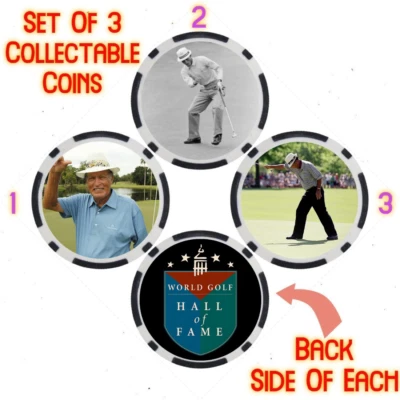 CHI CHI RODRIGUEZ - WORLD GOLF HALL OF FAME - COLLECTABLE COIN SET - Image 1 of 2