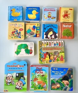 Bücherpaket 15 Bilderbücher für Kleinkinder 1-4 Jahre Hartpappe - Bild 1 von 24