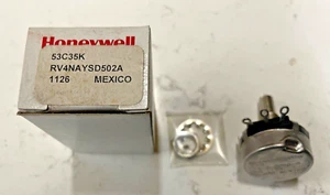 Honeywell 53C35K Mikroschalter Potentiometer RV4NAYSD502A - Bild 1 von 3