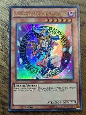 Dark Magician Girl (V.2 - Ultra Rare)●YUGIOH●YGLD●2015●GERMAN●1st ED●NM #05010 - Image 1 of 2