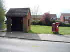 Photo 12x8 Elizabeth II postbox and bus shelter on Mill Lane Bradwell  c2016