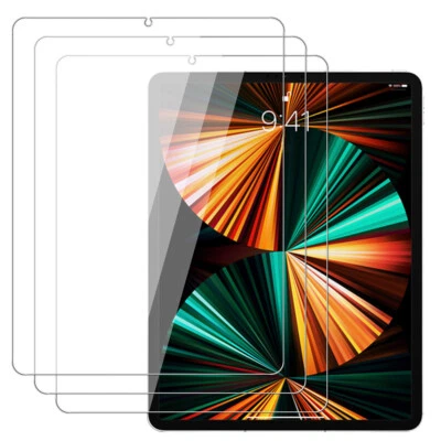 3xClear Screen Protector Cover Film Full Screen Guard for Apple iPad Pro 11/12.9 - Image 1 of 4