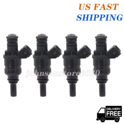 4Pcs Fuel Injectors for BMW X3 X5 Z3 530i 3.0L 330i Z4 2002 2003 1439800 1427240 Foto 1 de 4