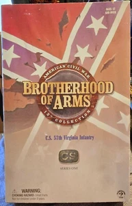 Brotherhood of Arms C.S. 57th Virginia Infantry 12" 2001 Sideshow Toys Figure  - Picture 1 of 10
