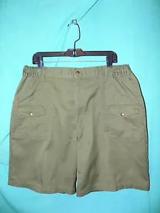 Exc! BOY SCOUTS CARGO SHORTS, ELASTIC WAIST, 36"W to 40"W x 9"L, TAG Sz 40 - Picture 1 of 12