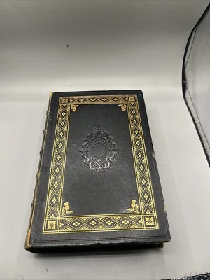 Vintage 1843 Poetical Works Of Sir Walter Scott Rare Leather Rare - Image 1 of 4