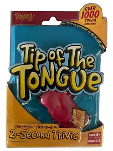 Fundex Games Tip of the Tongue Handheld Trivia Game - Picture 1 of 3
