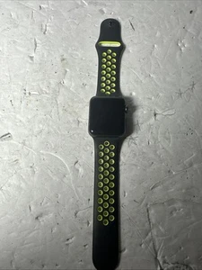 Apple Watch Series 2 Nike 38mm GPS Black Aluminum Case (2) - Picture 1 of 3
