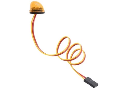 LUZ LED 360 GRADOS ROTACIÓN POLICÍA LED ALETA DE TIBURÓN PARA COCHE RC 1/10 ON-ROAD DRIFT Foto 1 de 4