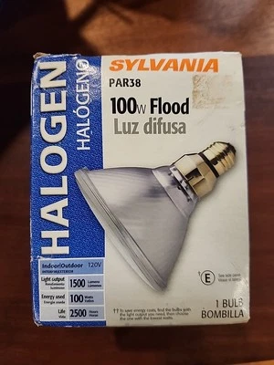 100 瓦卤素 Par 38 适用于泛光灯  — 第 1/2 张图片
