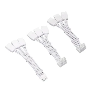 3x8pin 8PIN to 16Pin 12VHPWR Power Cable Upgrading PC Power Supplies Power Cable - Afbeelding 1 van 11