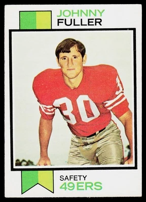 Johnny Fuller, 1973 Topps, #207, San Francisco 49ers, RC - Image 1 of 2