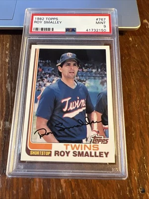 Roy Smalley 1982 Topps бейсбол #767 PSA 9 новом POP 15 только 6 выше - Изображение 1 из 4