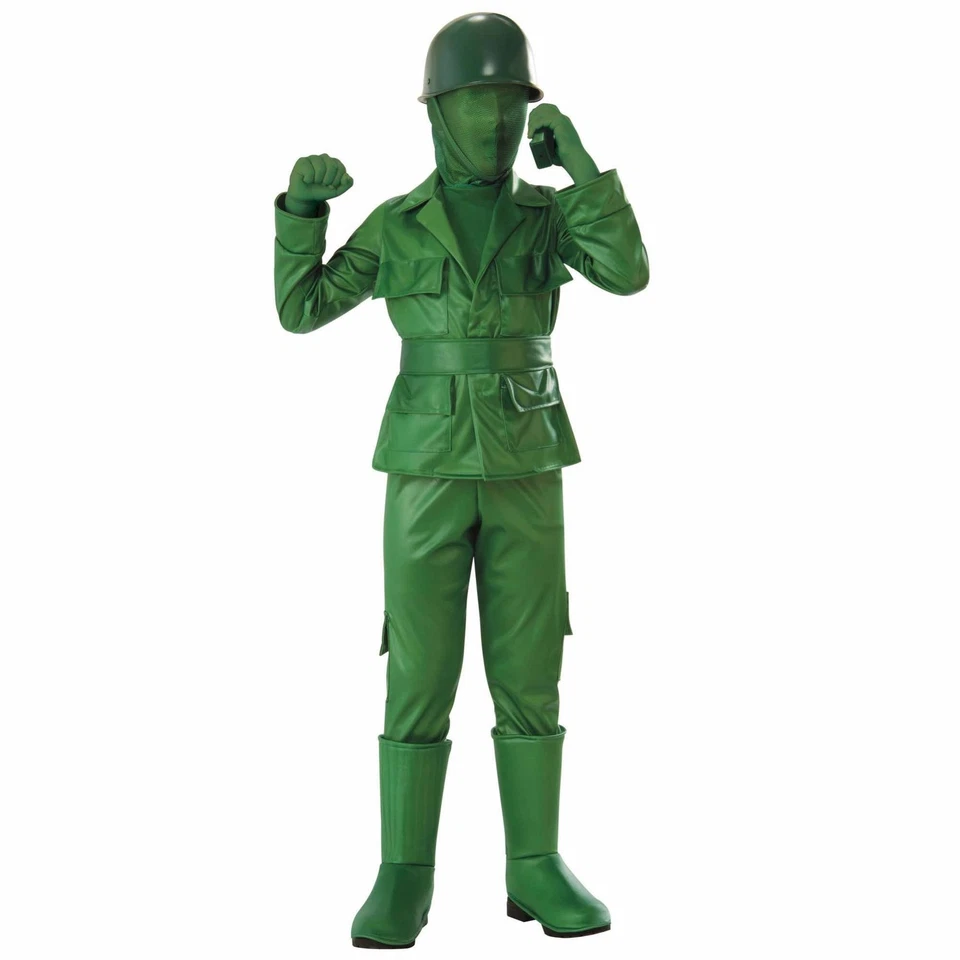 Disfraz Green Army Toy Story soldado de plástico militar semana del libro niño niño Foto 1 de 1