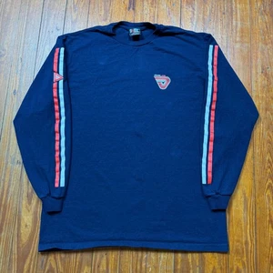 Vintage Pearl Jam Hemd Herren Gr. XL dunkelblau Riesenband langarm 90er - Bild 1 von 8