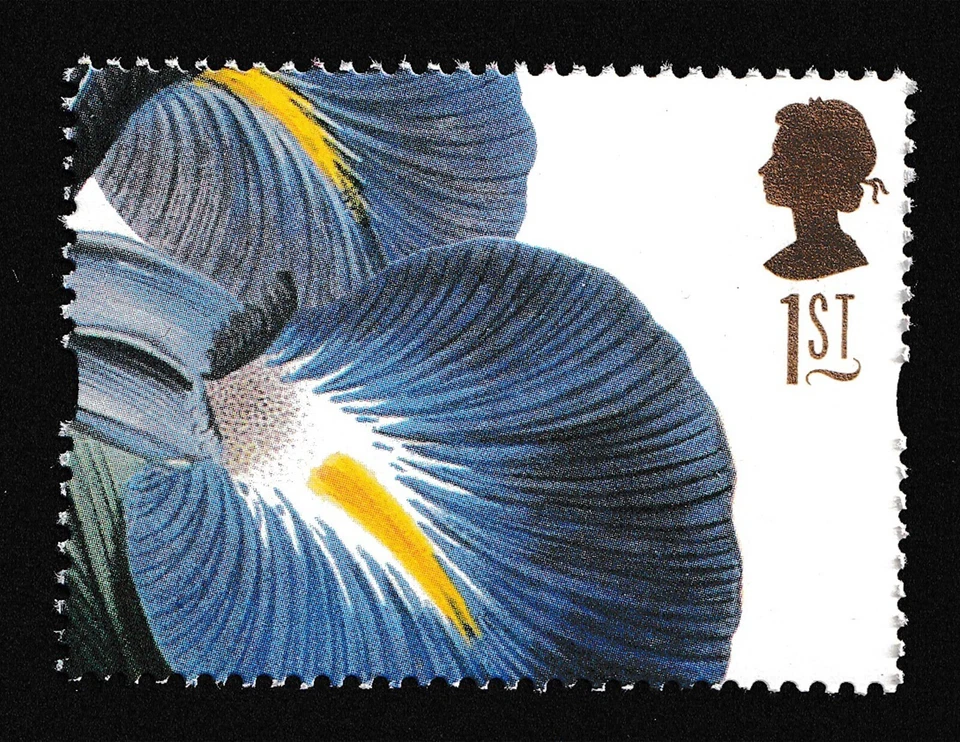 1997 Greetings Flower 1st Iris Latifolia by Ehret. Paintings. SG 1962 - Image 1 of 1