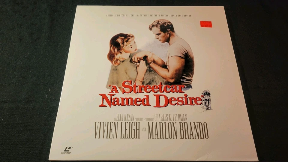 A Streetcar Named Desire Laserdisc 2 Disc Set Foto 1 de 2