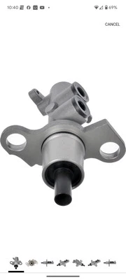 Dorman M630153 Brake Master Cylinder Compatible with Select Audi / Volkswagen... - Image 1 of 4