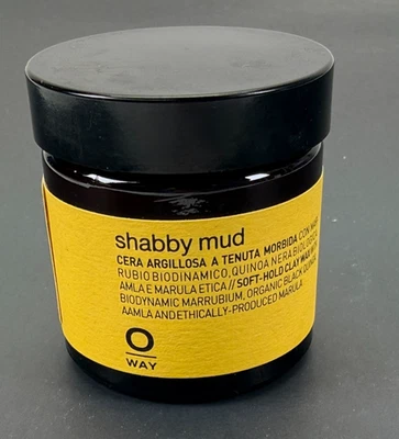 Oway Shabby Mud  1.7oz/50ml Soft Hold Clay Wax O'way - Image 1 of 4