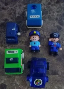 Lot of Vintage Trucks & Policemen Kid's Boy's Toys Play - Picture 1 of 6