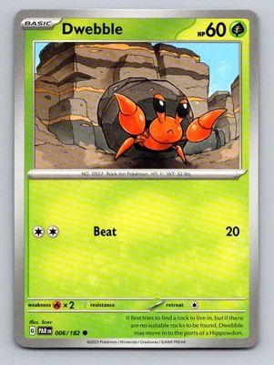 SV04: Paradox Rift #006/182 Dwebble - Image 1 of 2