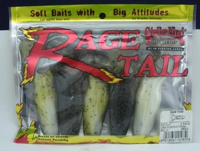 Strike King RGTD-47 Rage Toad Green Pumpkin Pearl Belly - Image 1 of 3