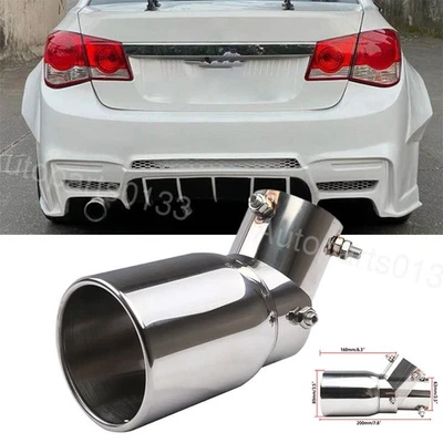 For Chevrolet Cruze 1PCS Car Exhaust Pipe Tip Rear Tail Muffler Stainless Steel Foto 1 de 4