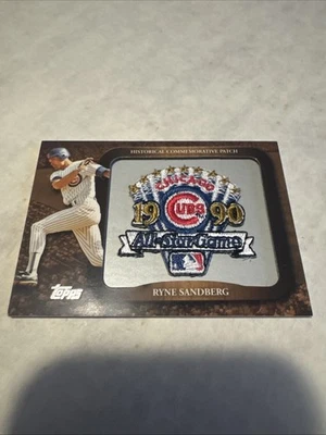 2009 Topps Legends of the Game Manufactured Commemorative Ryne Sandberg Patch - Image 1 of 2