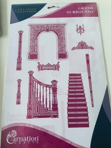 Carnation crafts large A4 card making die set grand surrounds - Bild 1 von 2